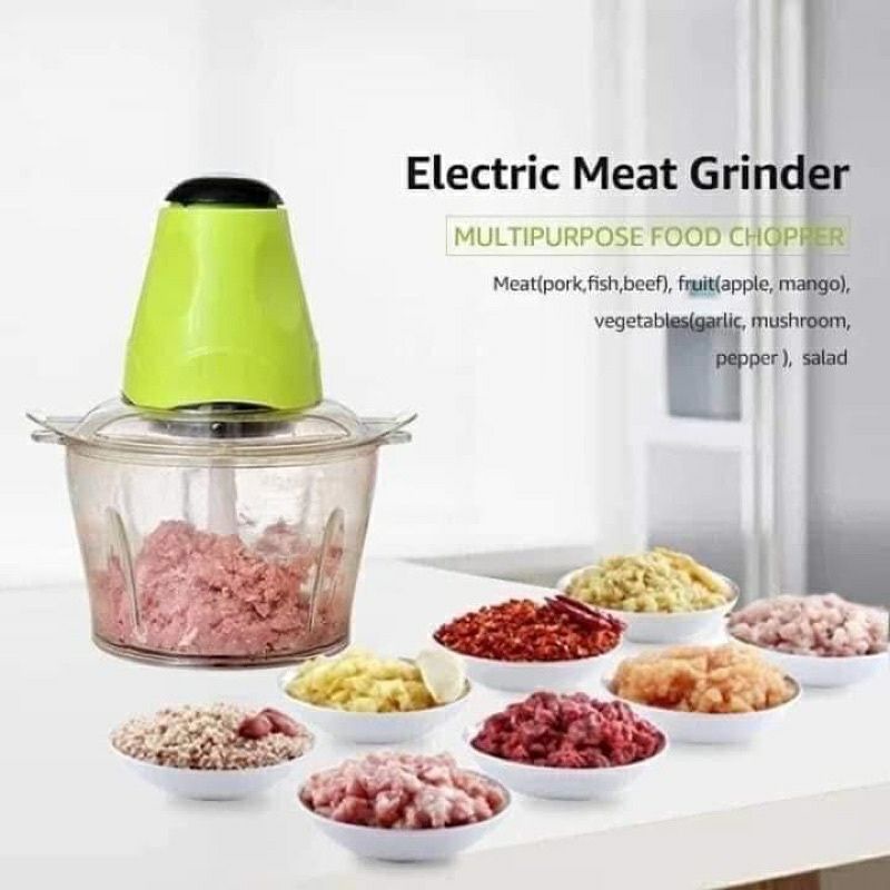 BLENDER GILINGAN DAGING 2LITER/CHOPPER DAGING/MEAT GRINDER BLENDER KAPSUL LISTRIK