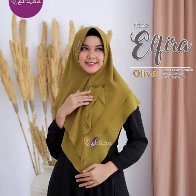 KHIMAR ELFIRA ORI El lisa hijab