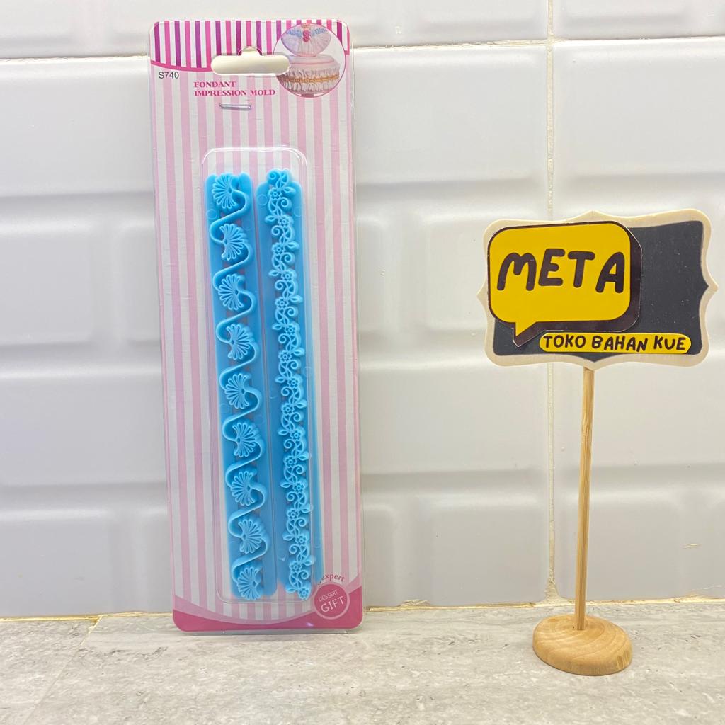 CETAKAN FONDANT RENDA / CETAKAN BUNGA FONDANT / CETAKAN CLAY / CETAKAN FONDANT RENDA / FONDANT MOLD 