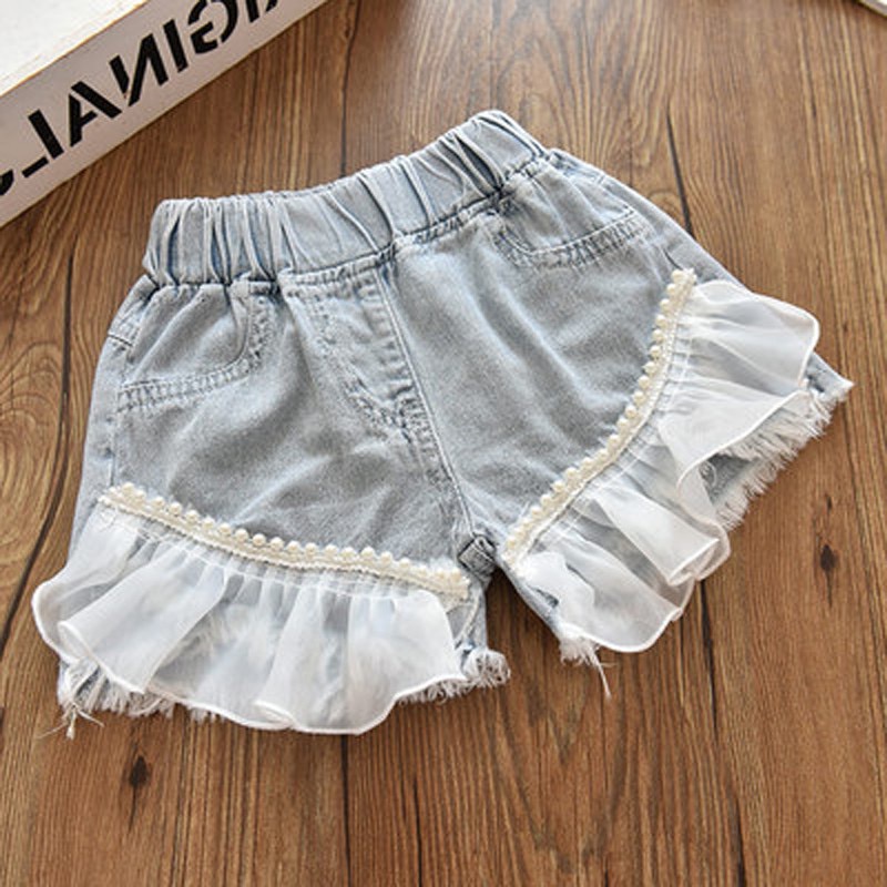 Celana pendek Jeans Anak Perempuan Qualitas Import Korea Fashion