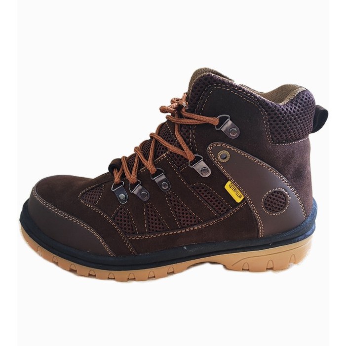 SEPATU SAFETY BOOTS CATERPILLAR UJUNG BESI