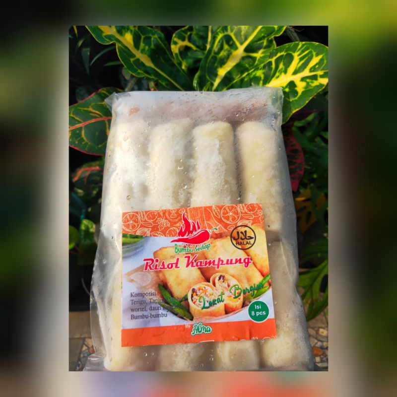 

Risol Kampung isi 8pcs + bumbu kacang