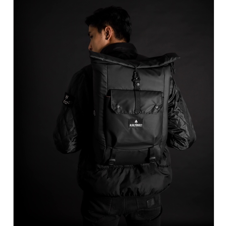 Alba Project - Backpack Immortal - Tas Ransel Laptop Up To 15.6 Inch - Tas Punggung Pria Anti Air