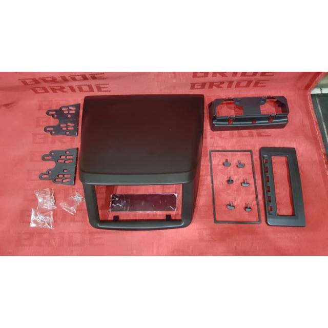 frame head unit double din mitsubishi pajero plus box MID CASING head unit pajero sport dan triton