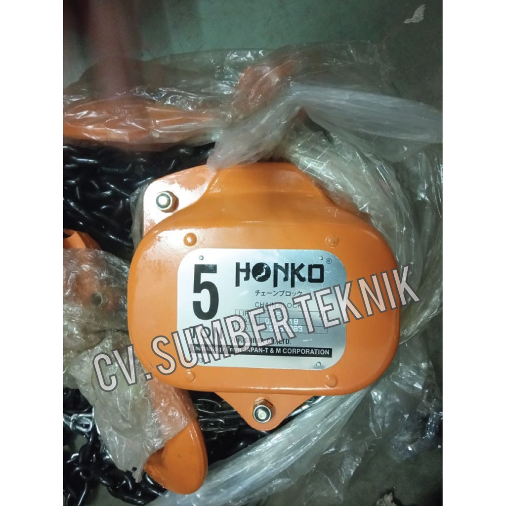 Chain Block 5 Ton x 5 Meter