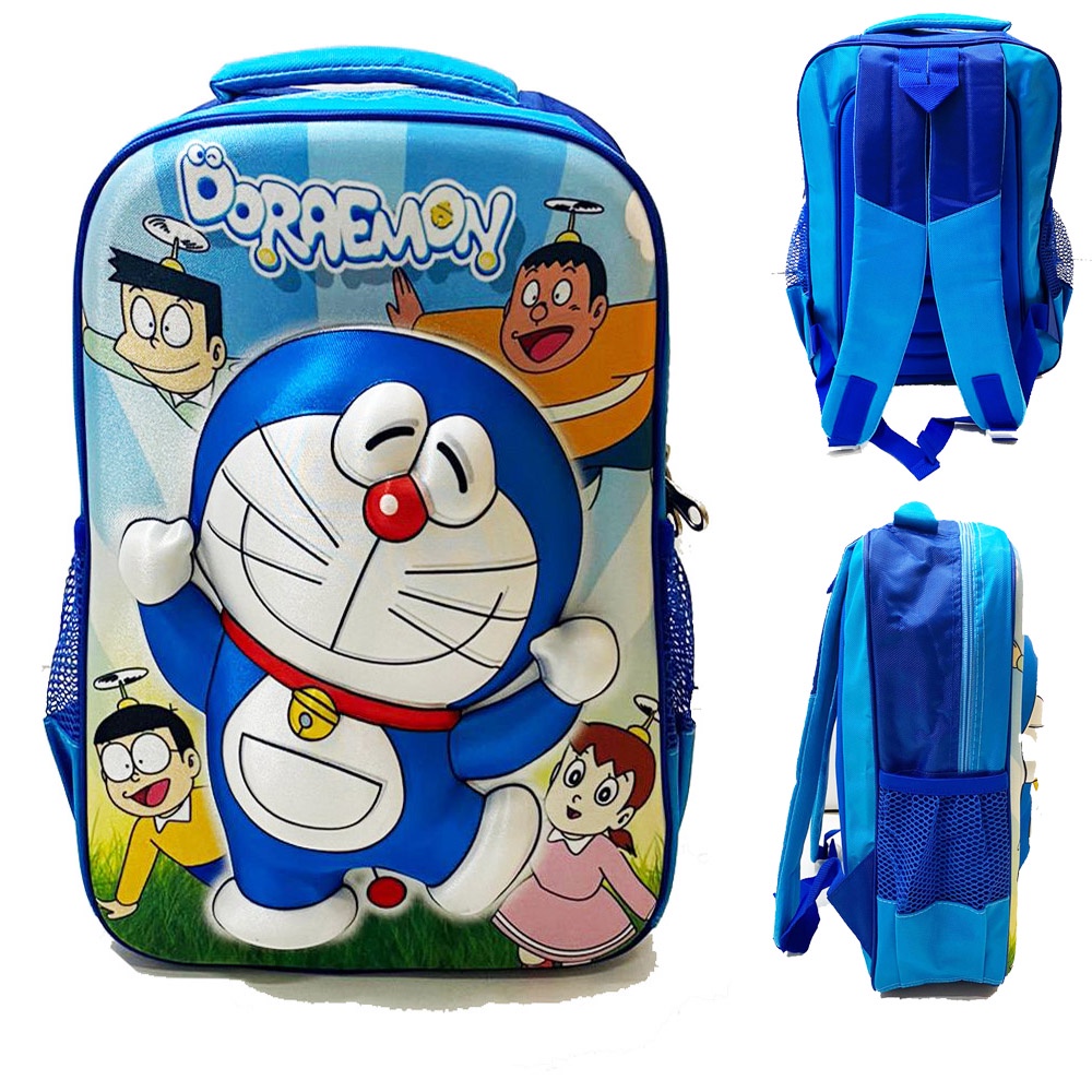 COD ~ HARDCOVER 3D Tas Ransel Sekolah Anak SD Doraemon TAS KARAKTER ANAK LAKI LAKI TAS PEREMPUAN imi tasi EMBOS DORA