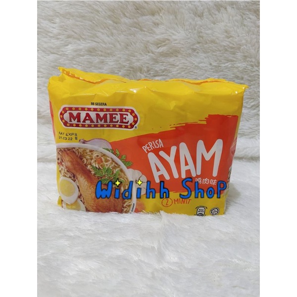 Mamee Mie Instant isi 5 Pack Rasa Ayam / Kari / Itik / Vegetarian