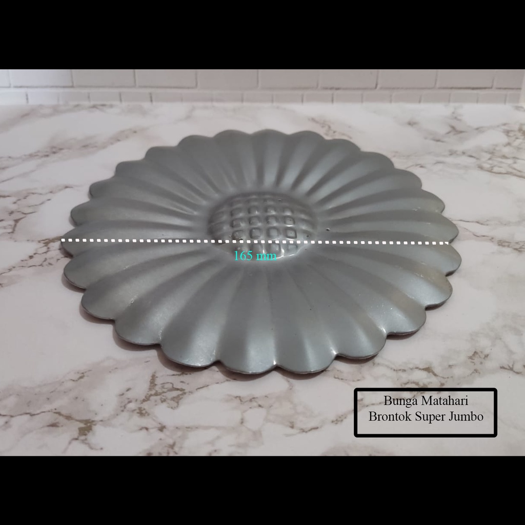 Bunga Matahari Brontok Super Jumbo - Ornamen Pagar, Tangga dll