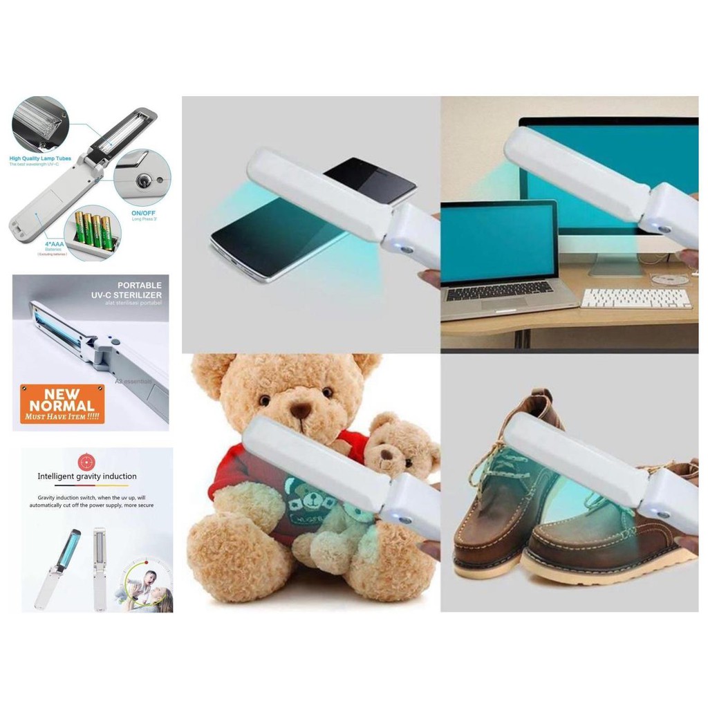 pocket portable uvc sterilizer (lampu uvc sterilizer ukuran saku)murah