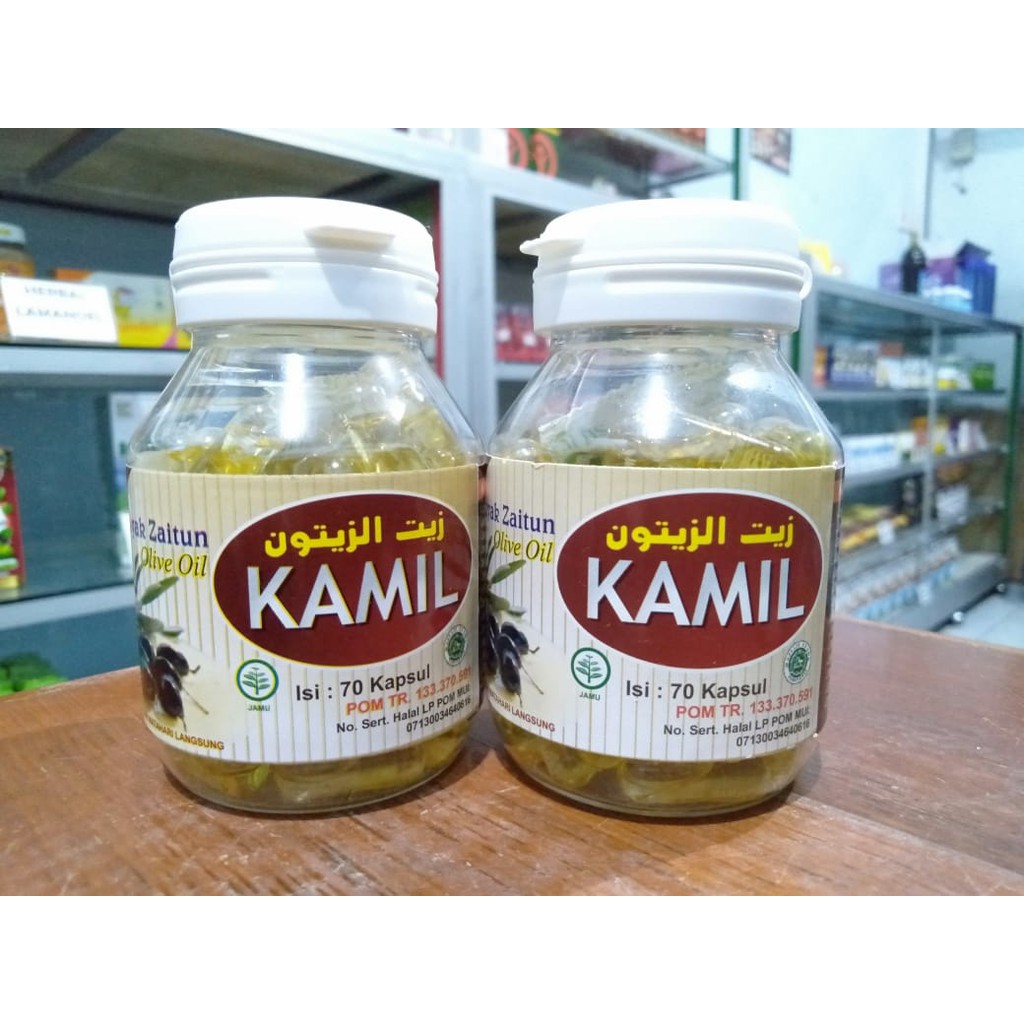 Kapsul Kamil Zaitun 70 Kapsul - Kapsul Zaitun - Kapsul Kamil