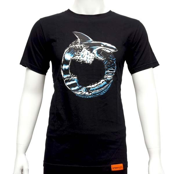 BAJU KAOS T-SHIRT ORTUSEIGHT SHARK (100% ORIGINAL)