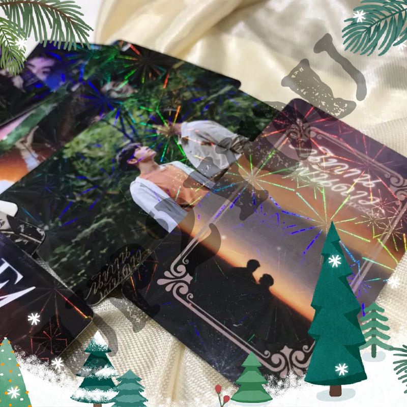 [READY - SALE / DISKON AKHIR TAHUN] Photocard HOLOGRAM 2 SISI / SET  (5 pcs) versi SERIES - GMMTV/th
