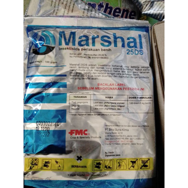 (COD)MARSHAL 25DS 100GR/INSEKTISIDA/PESTISIDA