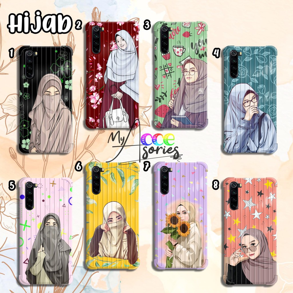 Softcase Hijab Xiaomi redmi 3 4a 5a 6 6a 7 7a 8 8a Pro 9 9a Note 3 4 5 6 7 8 9 10 Pro 9C MY1686