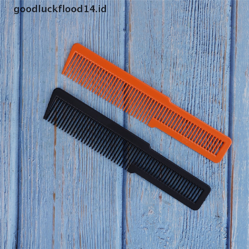 [OOID] 1Pc Plastic Hair Cutting Comb Durable Hair Salon Trimming Comb Hairdressing Tool ID