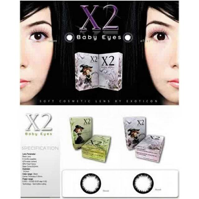 Softlens x2 baby bella,piclla,picoli,blues