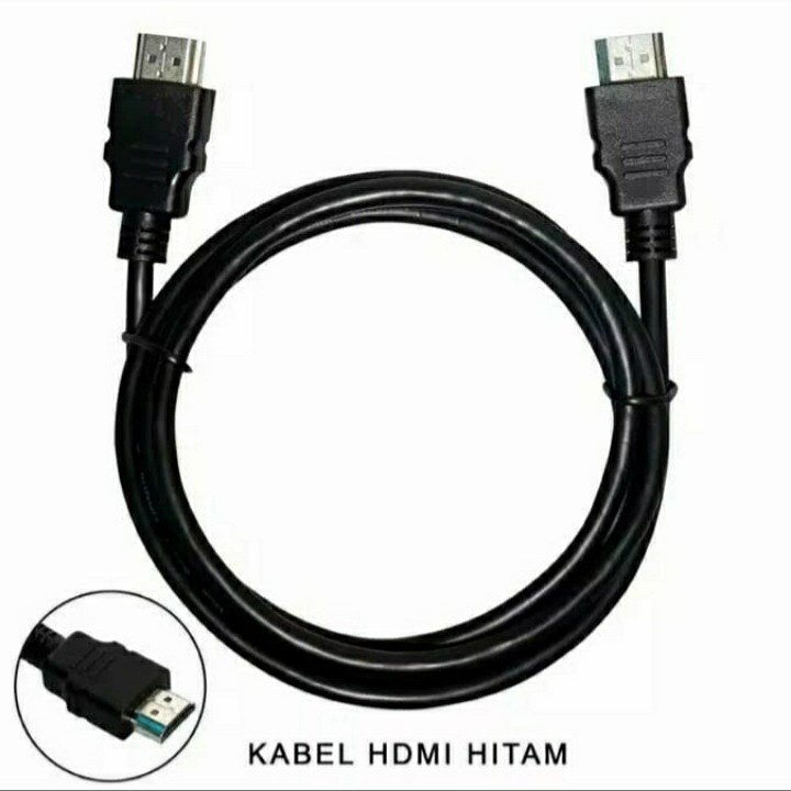 Kabel HDMI to HDMI 1080p 3D For Set Top Box Tv Monitor PC Laptop Panjang 1.5 Meter Original