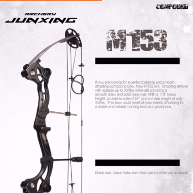 Compound Bow Junxing M153 / Busur Panah Compound Junxing M153