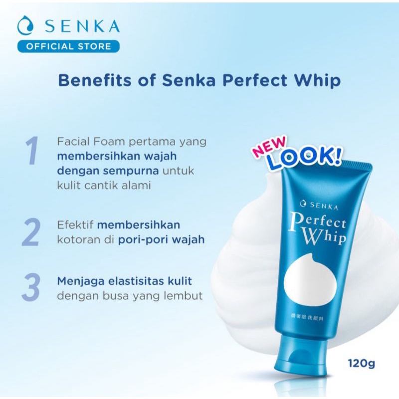 SENKA-Perfect Whip Facial From Japan 120g