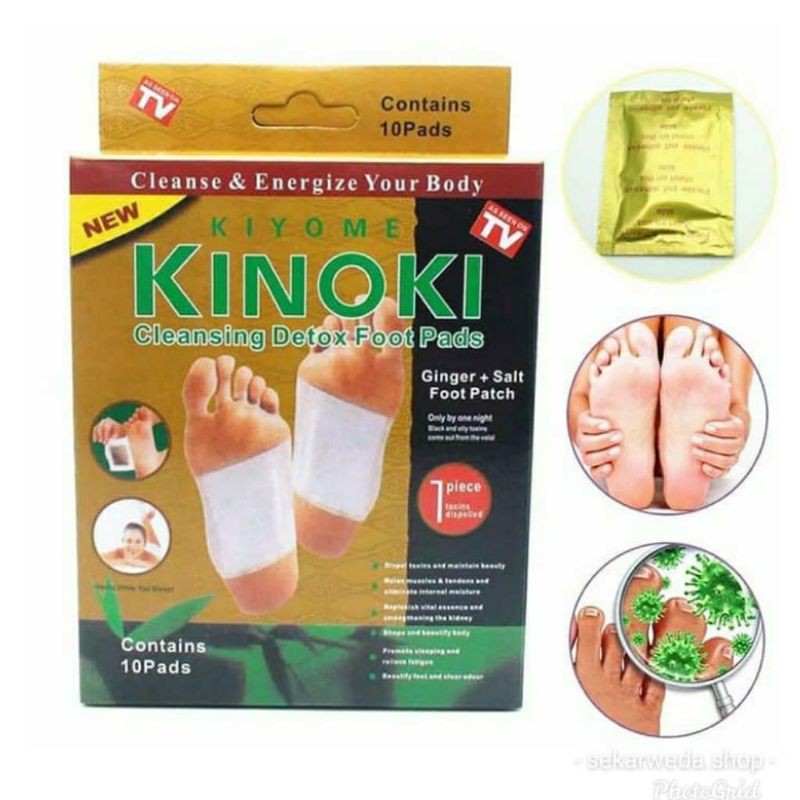 Kinoki detox foot pads