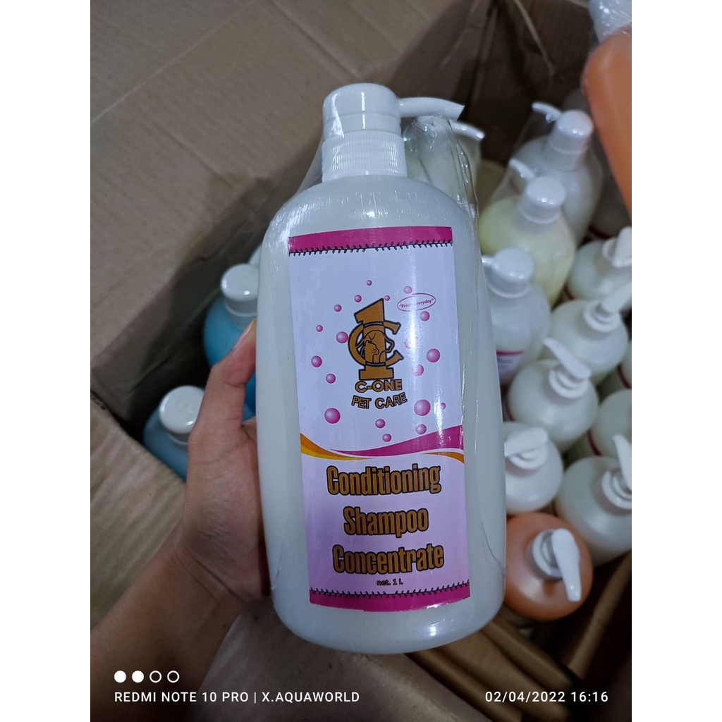 C ONE - Shampoo Pet Care Cat/Dog (CONDITIONING CONCENTRATE) - 1L