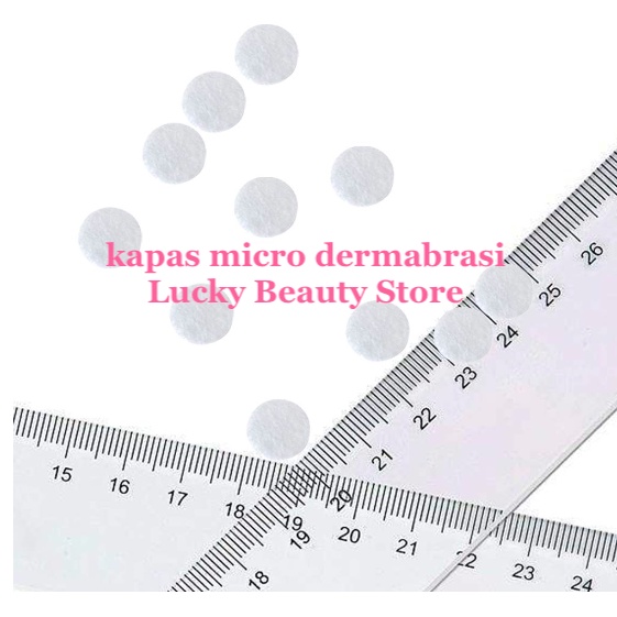 kapas filter micro dermabrasi diamond peeling