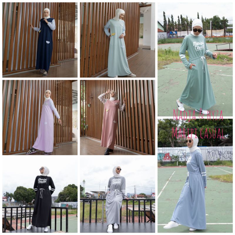 Nadja dan hyza tunik dress by maripi casual