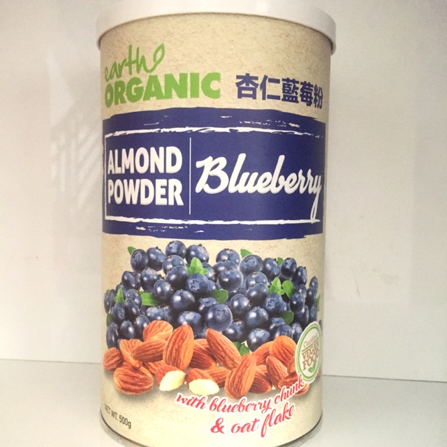 

Earth Living Organic Almond Powder Bluberry 500gr