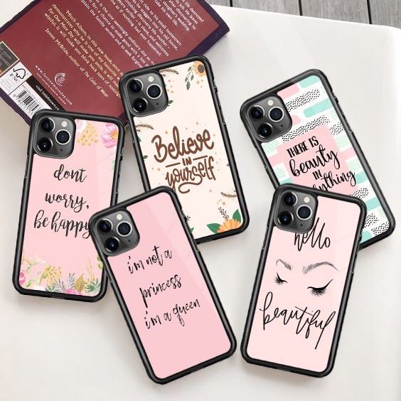 [P79] PHONE CASE PASTEL GLOSSY 2D FOR ALL TYPE