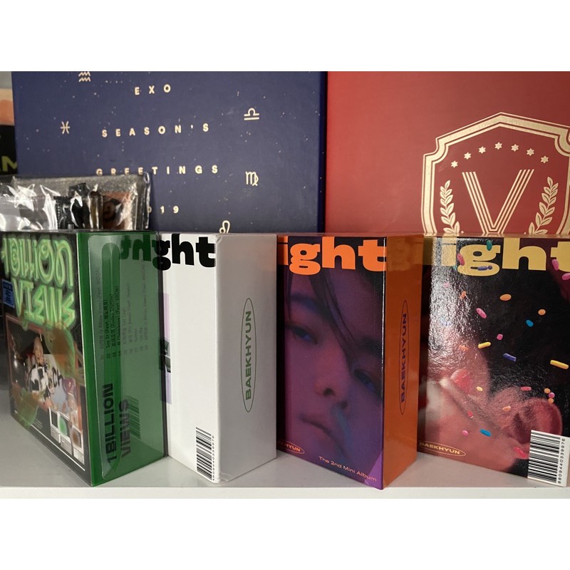 EXO Kihno Baekhyun Delight Cinnamon Mint Honey Chanyeol 1BV Park Ver Only No PC