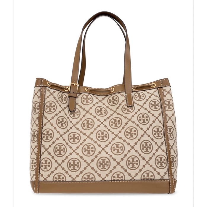 Tory Burch T Monogram Jacquard Large Tote Bag (81803)