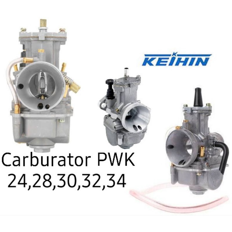 [ KEIHIN ]  KARBURATOR RACING KARBU PWK 24 26 28 30 32 34 KEIHIN