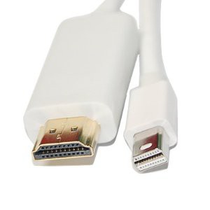 Amkle Mini Displayport to HDMI Cable Adapter 1.8m