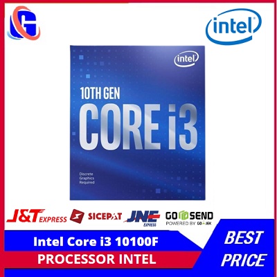 Intel Core i3 10100F 3.6Ghz Up To 4.3Ghz - Socket LGA 1200