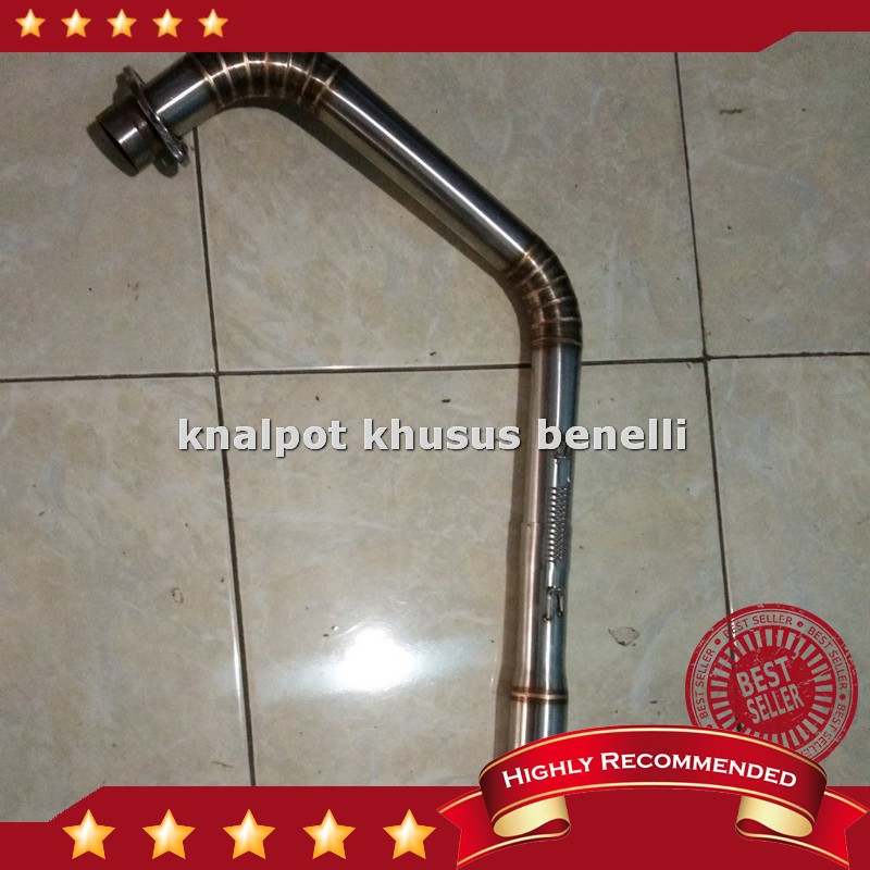 Jual leher header Benelli cafe racer 152 cc