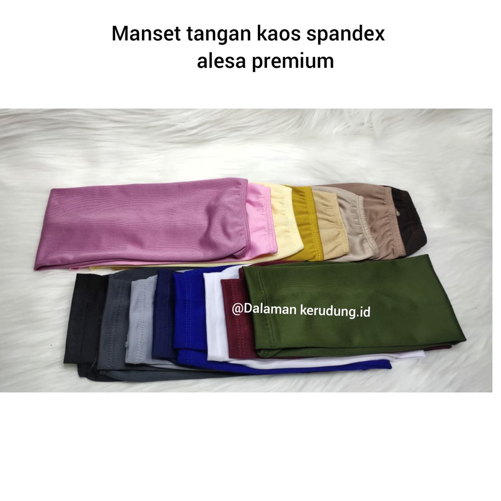 Manset Tangan kaos spandek ALESHA Premium ternyaman