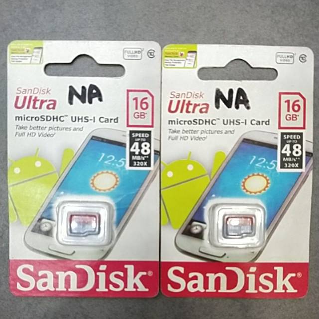 Memori Sandisk 16GB