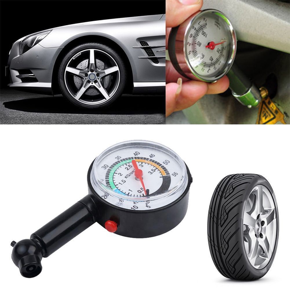 Alat Ukur Tekanan Angin Ban Pengukur Mobil Motor Sepeda Tire Air Pressure Gauge Auto Car Otomotif