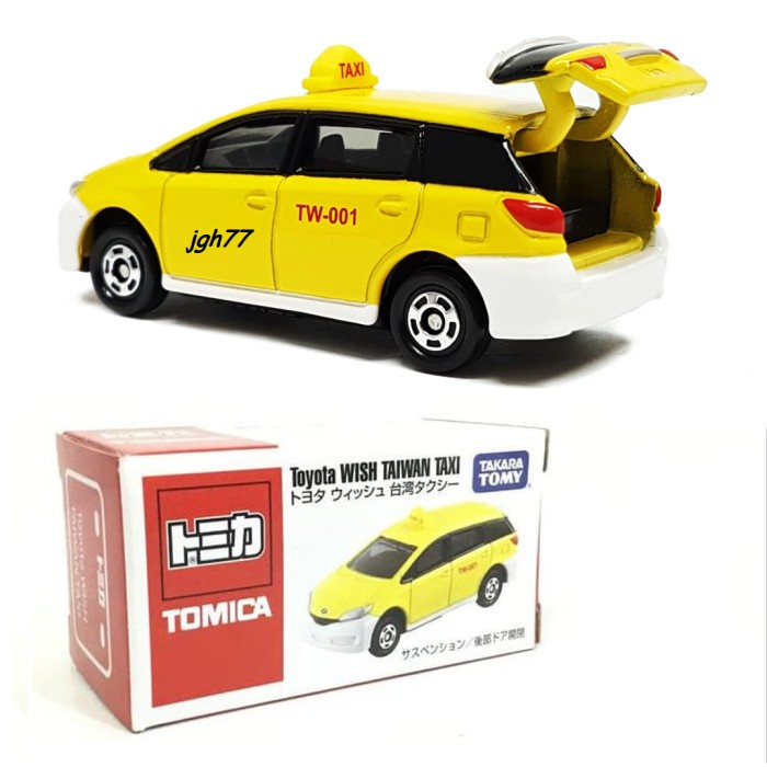 Toyota Wish Taiwan Taxi Tomica Reguler Takara tomy