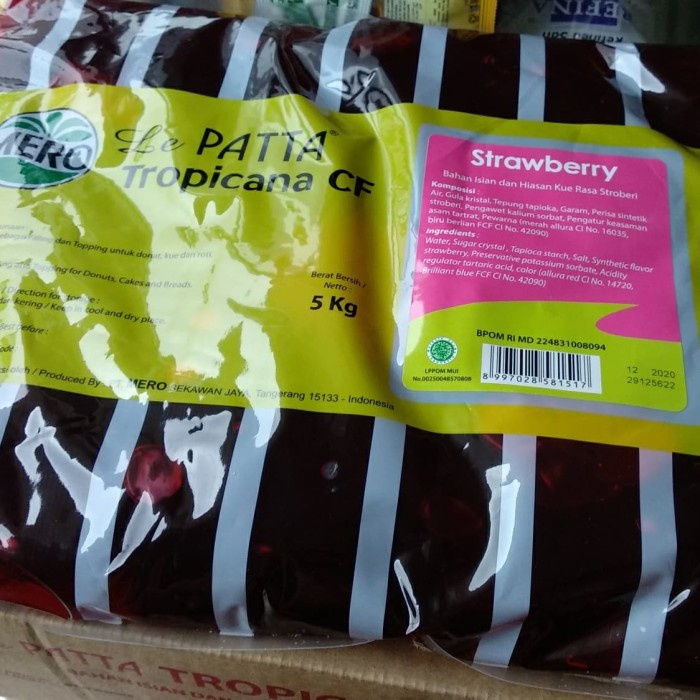 

Selai Stroberi CF Lepatta 5kg
