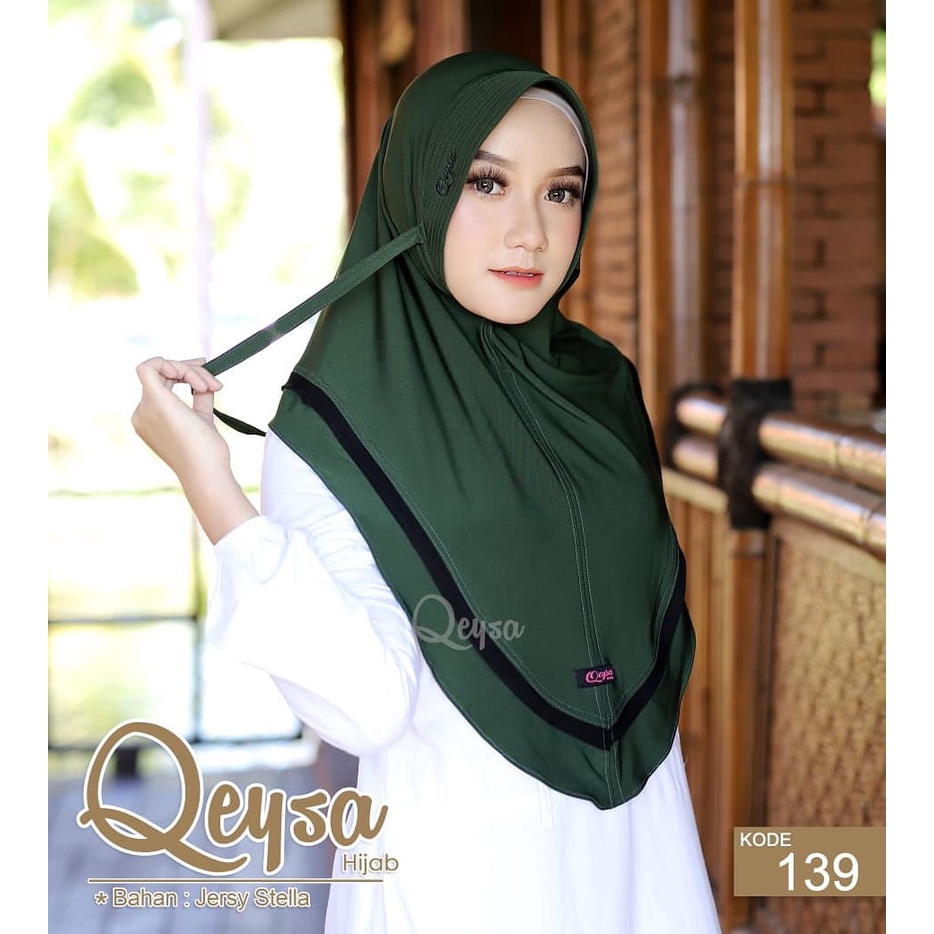 QEYSA - Bergo Tisha (Tali Kepala) Instan Hijab
