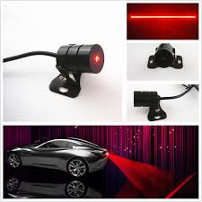 LED Laser Rear Taillight Fog Light Red Safety ForLamp Car Warning Leser