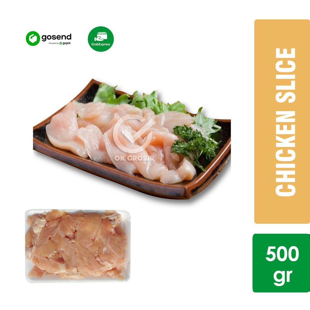 

Chicken Slice / Paha Ayam Fillet Tipis (500 gr) KHUSUS GOSEND
