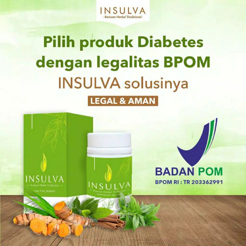INSULVA | OBAT DIABETES | OBAT KENCING MANIS | JAMU DIABETES | JAMU KENCING MANIS