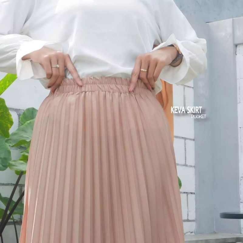 ROK PLISKET MOTIF BUNGA | ROK PLISKET PREMIUM / ROK PLISKET DAISY PREMIUM / LILY DAILY PREMIUM