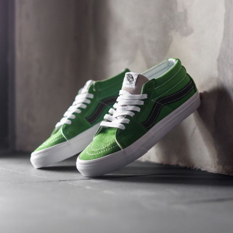 Vans SK8 Mid Retro Sport Calla Green / True White