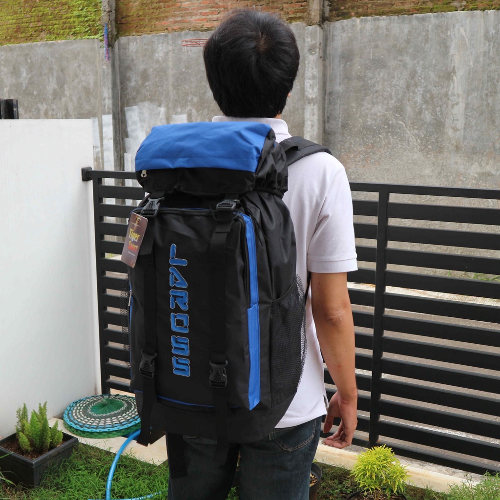 Tas Carrier Laros The North Face Terbaru Ransel Besar Mudik Muncak Hiking Travelling Muat Banyak 40 liter Kapasitas Besar