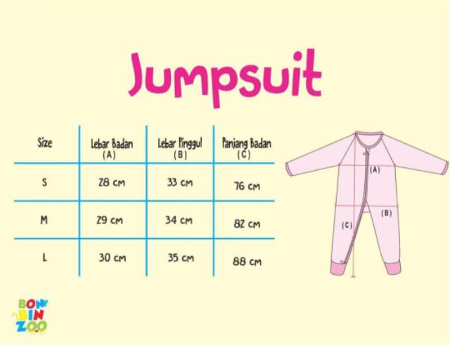 Bonbinzoo jumpsuit/ sleepsuit