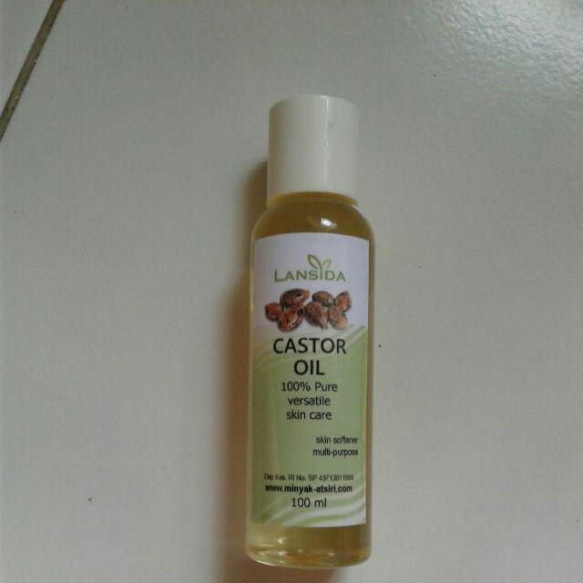 Pure Castor Oil 100 Ml Minyak Biji Jarak Murni Cold Pressed Ricinus ...