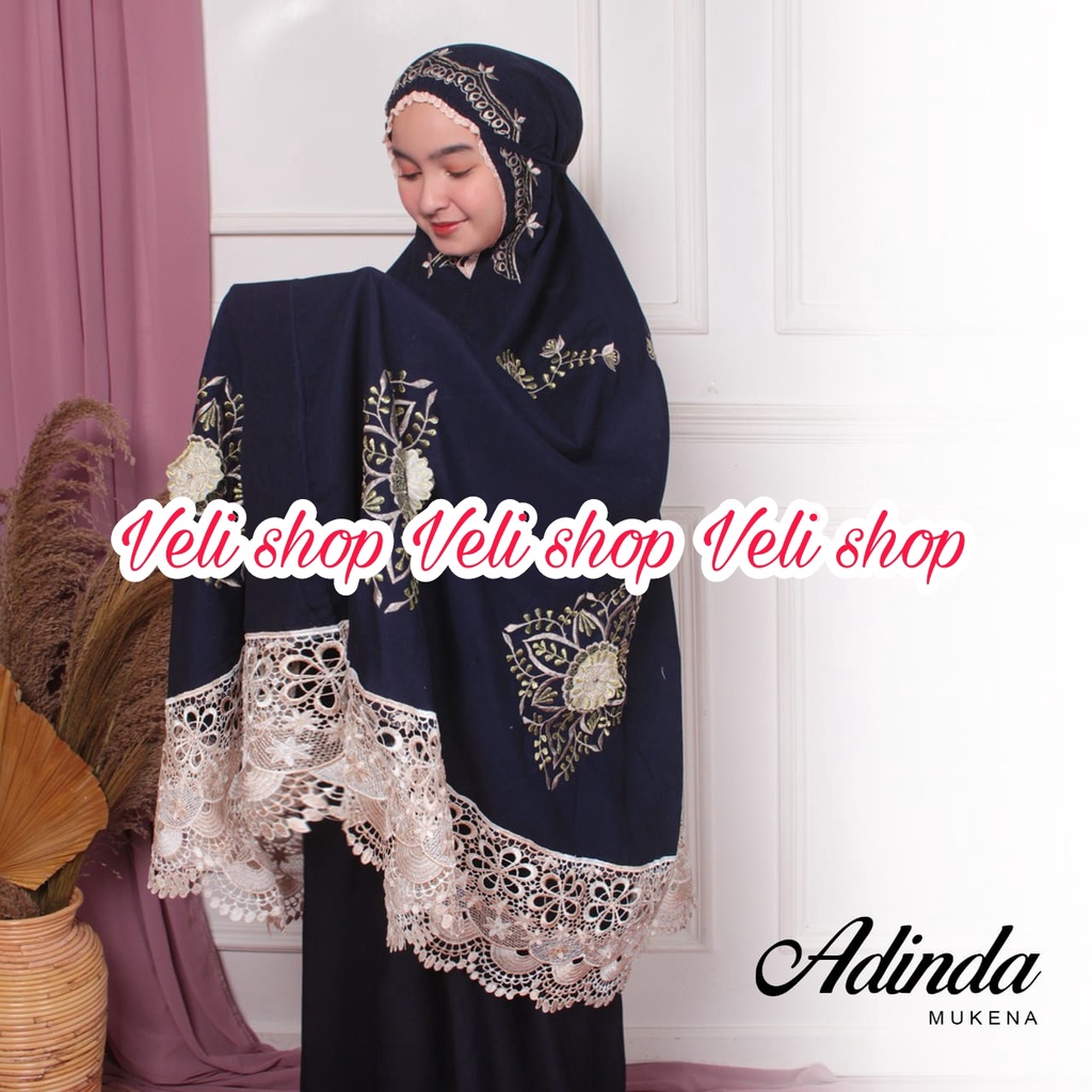 COD MUKENA ADINDA BORDIR TAS BORDIR MUKENA HANTARAN FASHION MUKENA MUSLIMAH